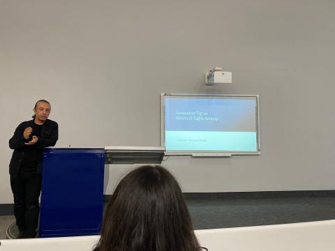 hocamızın sunumundan bir kare