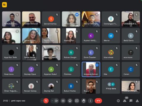 Etkinliğimizin katılımcılarından bazıları