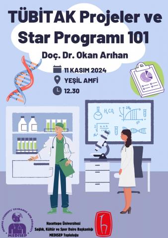 TÜBİTAK Projeler ve Star Programı:101 afişi