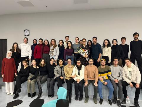 Oturum sonrası hep beraber 