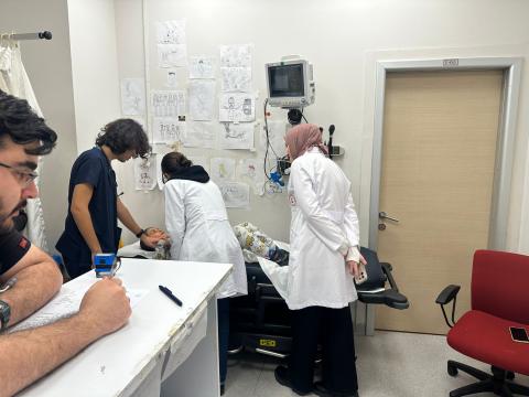 Gözlem anından çekilmiş fotoğraf 