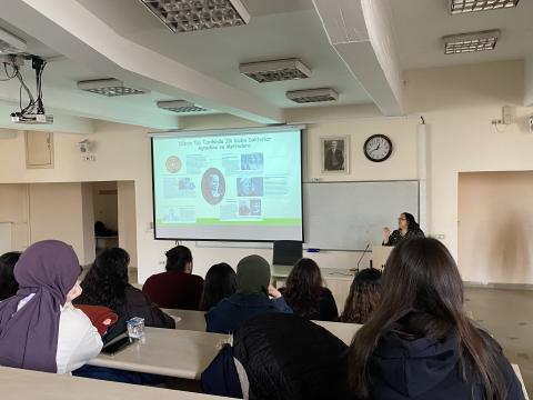 Etkinlik sırasında 