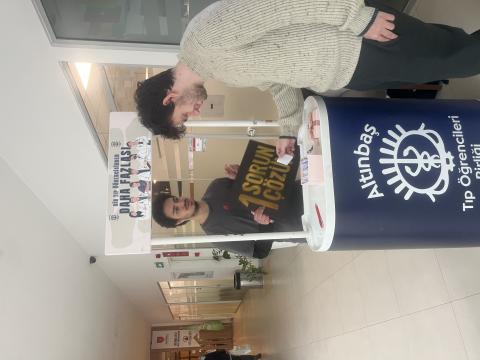 Etkinliğimize bizde dahil olup şikayetlerimizi yazdık