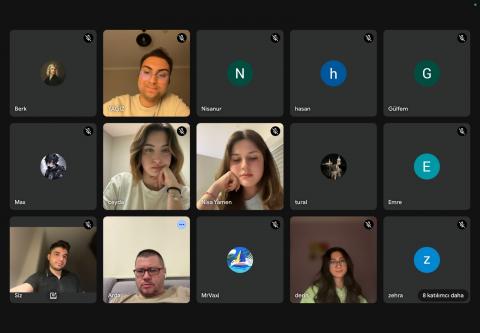 Etkinliğimizden kareler.