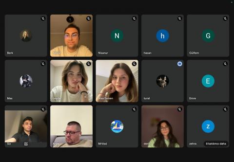 Etkinliğimizden kareler.