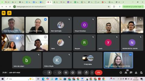 Etkinliğimizden bir kare