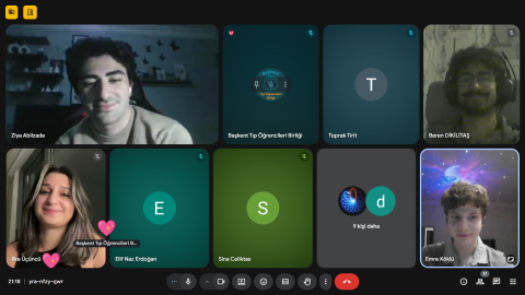 toplantımızın en son dakikalarından kalan bir resim