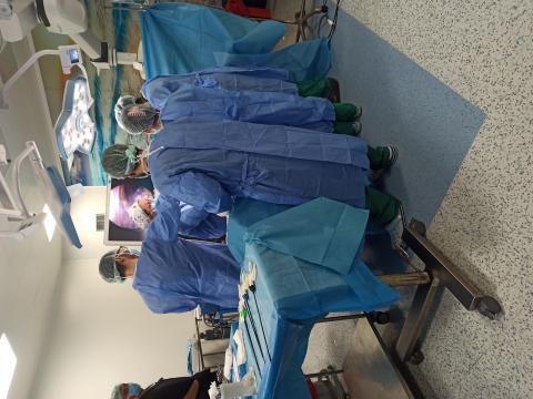 Ameliyat gözlemi etkinliğimizden birkaç kare 