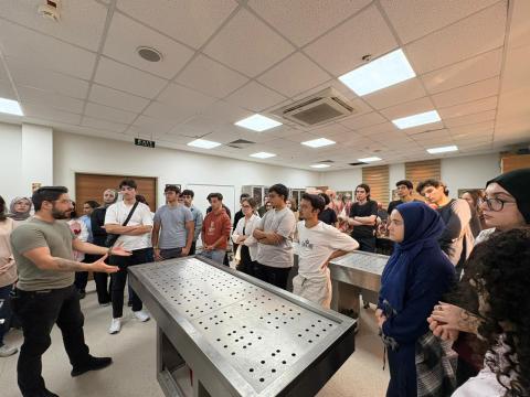 anatomi labı gezisi ve anlatımından