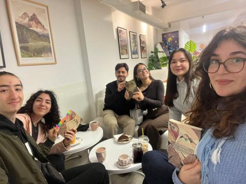 Katılan arkadaşlarımızla fotoğrafımız