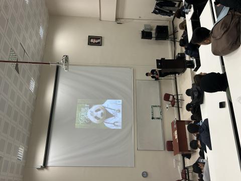 Dönem 2 öğrencimizin konuşma yaptığı an