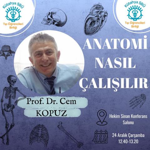 Etkinliğimiz için hazırladığımız afişimiz.