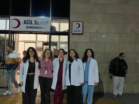 Doç.Dr. Rezan Karaali ve katılımcılarla fotoğrafımız