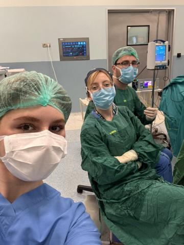 Klinik ilk adım etkinliği Kulak Burun Boğaz cerrahisi ziyareti