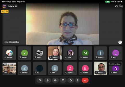 Anatomi 101 etkinliğimizden bir kare