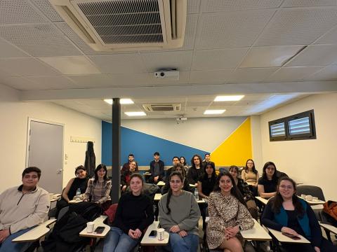 Katılımcılarımız ve hocamız Uzm. Dr. Elif Afacan Yıldırım ile bu etkinliği ölümsüzleştirdik