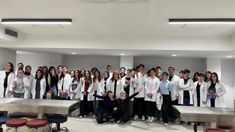 Sınav sonrası toplu fotoğrafımız 